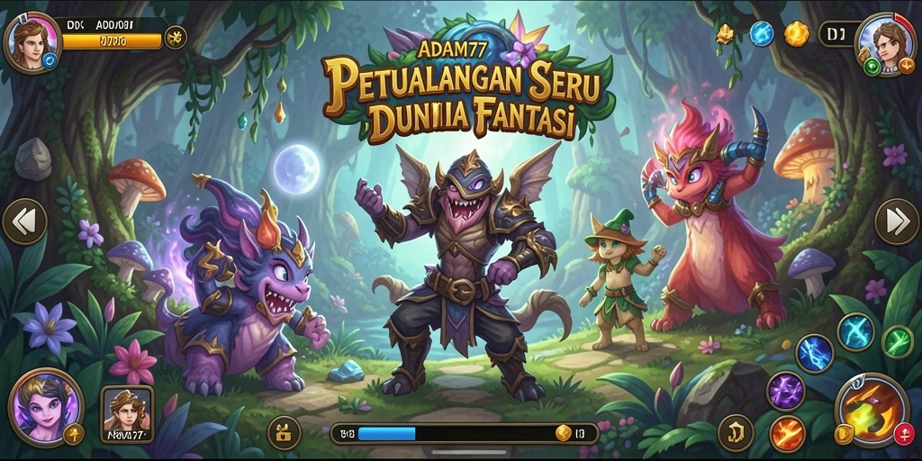 Tampilan gameplay ADAM77 yang menarik dan penuh petualangan.