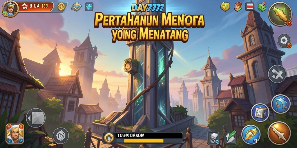 Tampilan menawan dari gameplay Tower Defense yang seru dan menantang.