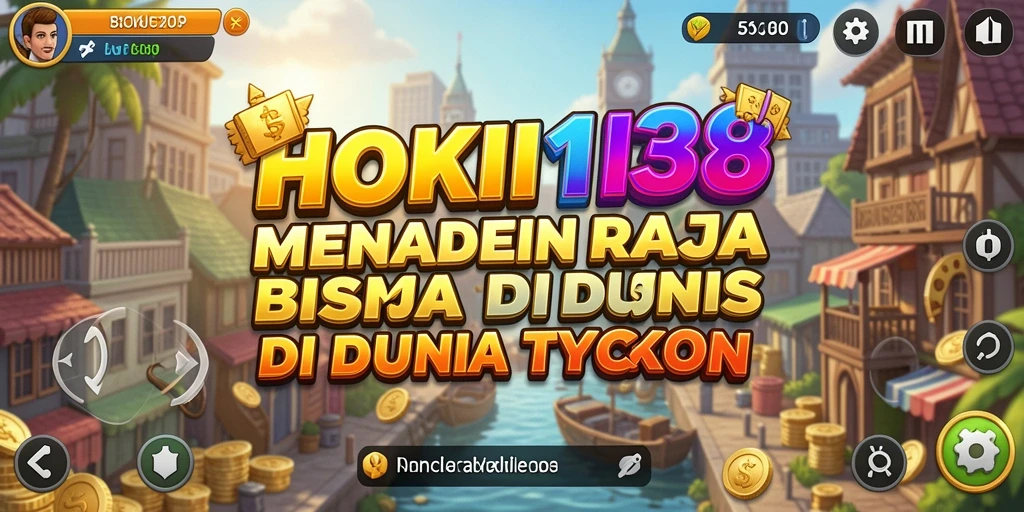 Tampilan gameplay HOKI138 yang menampilkan pengelolaan bisnis yang seru.