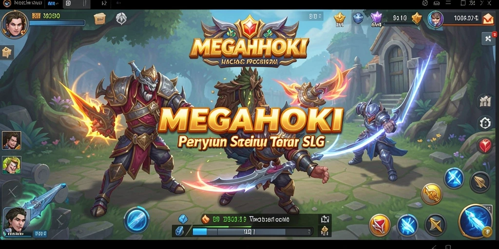 Tampilan gameplay dinamis dan strategis di MEGAHOKI.