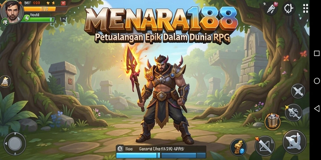 Tangkapan layar MENARA188 menampilkan aksi pertempuran seru dan grafik yang menawan.