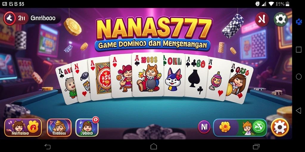 Tampilan menarik dari gameplay NANAS777 yang seru dan kompetitif.