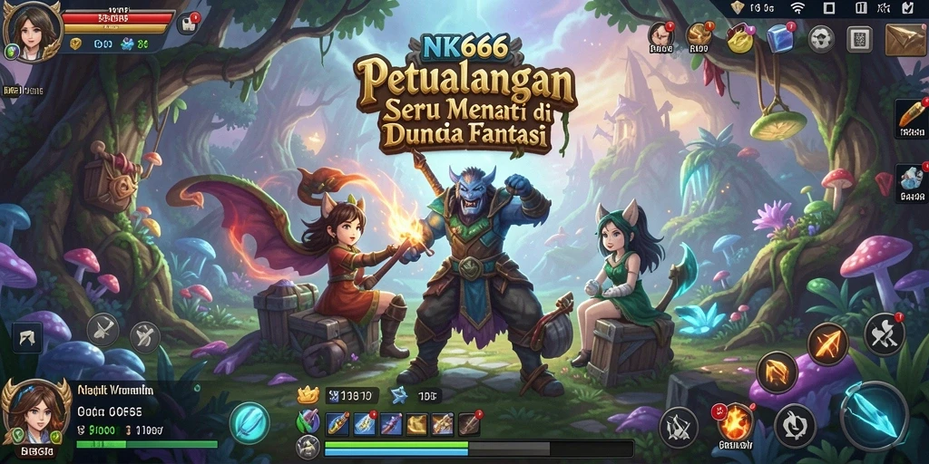 Tangkapan layar NK666 menampilkan aksi seru dari gameplay Adventure yang menakjubkan.