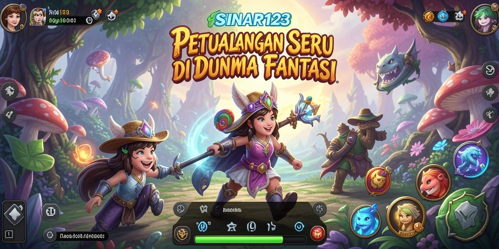 Tangkapan layar utama dari gameplay <strong>SINAR123</strong> yang menampilkan aksi petualangan yang mendebarkan.